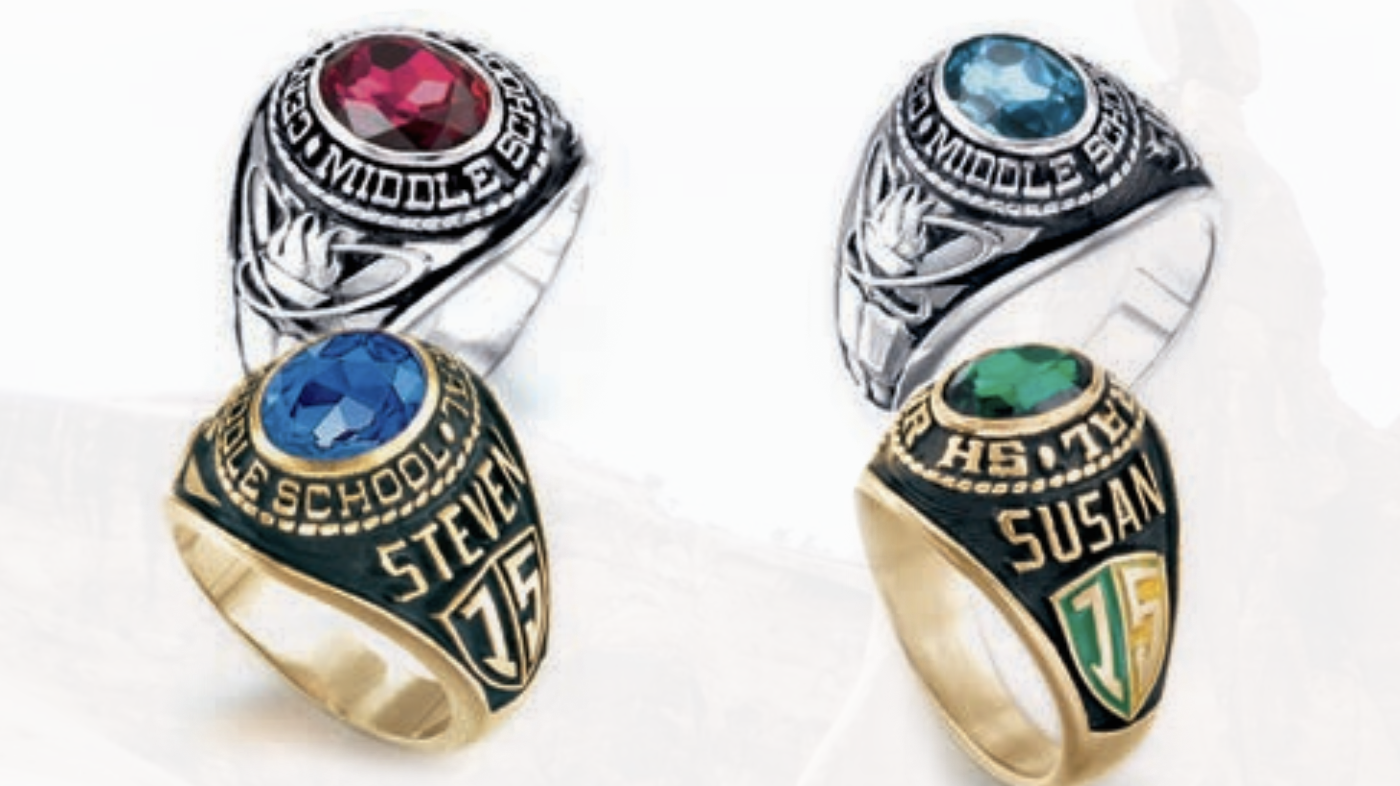 Rhodes Graduation Services middle school ring